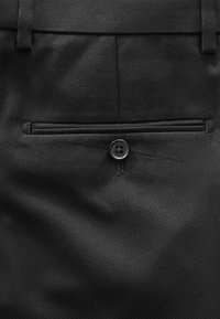 Next SKINNY FIT TEXTURED - Habitbukser - black