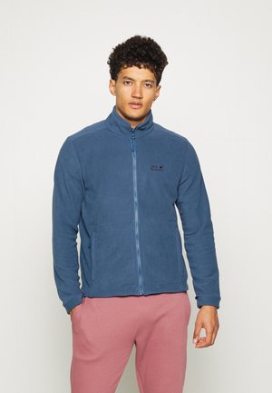 KIRUNA JACKET - Fleece jacket - thunder blue