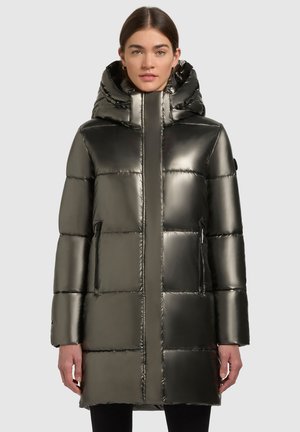 HAYA SHINY - Zimný kabát - khaki