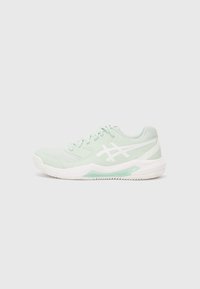 GEL DEDICATE 8 CLAY - Chaussures de tennis pour terre-battueerre battue - lichen rock/white