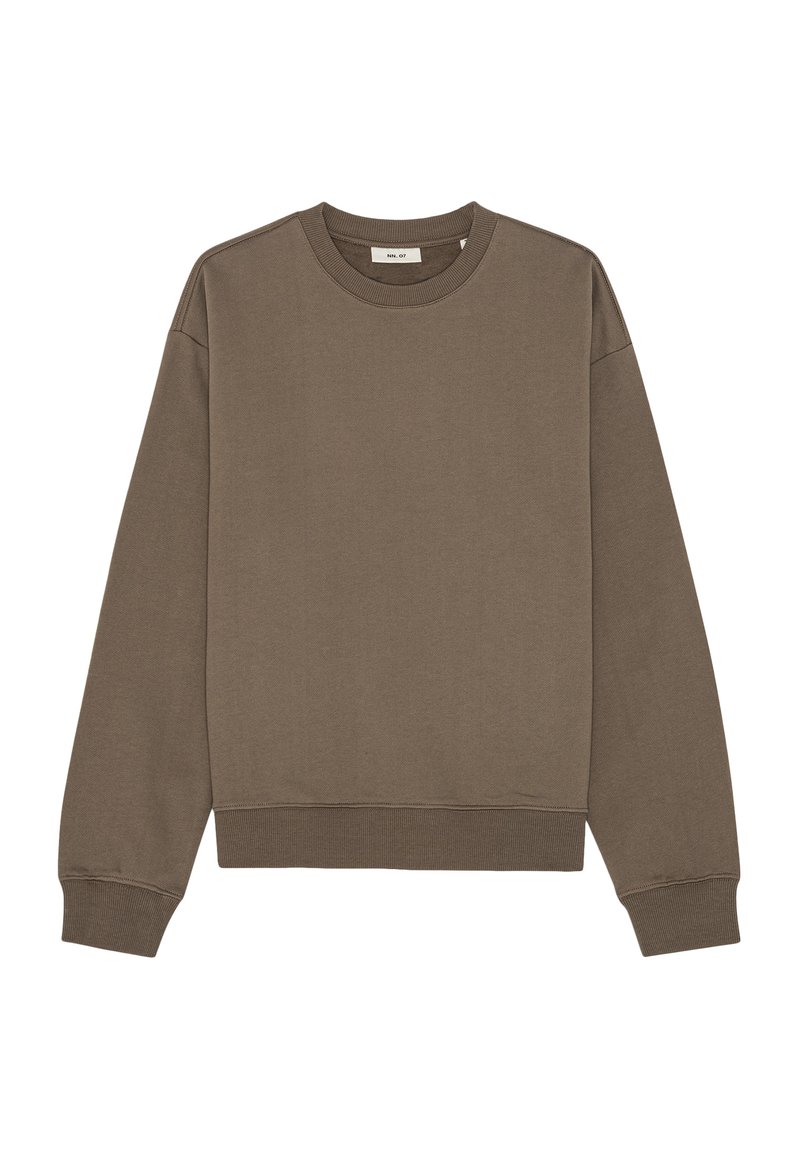 NN.07 DAVID CREW 3014 - Sweater - mable husk/lichtbruin - Zalando.nl