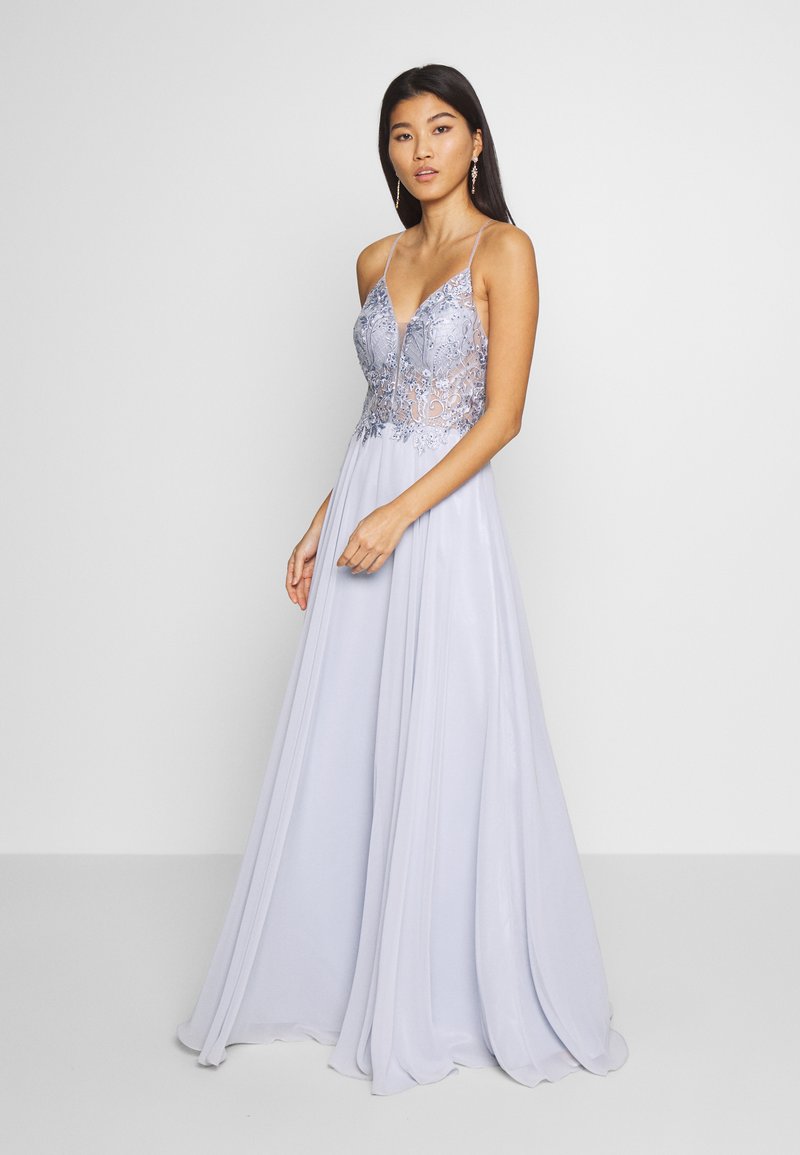 Luxuar Fashion Ballkleid Eisblau Hellblau Zalando Ch 