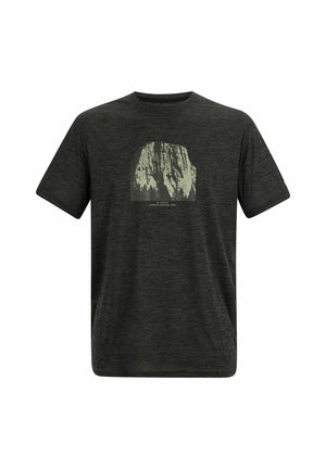 Regatta, REGATTA FINGAL MARL SHORT SLEEVED GRAPHIC T-SHIRT SHORT SLEEVED T-SHIRTS - Sport T-Shirt - ash marl