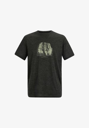 Regatta, REGATTA FINGAL MARL SHORT SLEEVED GRAPHIC T-SHIRT SHORT SLEEVED T-SHIRTS - Sport T-Shirt - ash marl