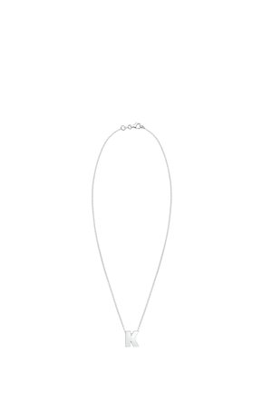 K INITIALEN TREND MINIMAL  - Halskette - silver coloured