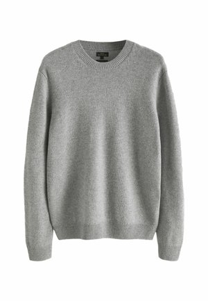 LONG SLEEVE - Strickpullover - light grey