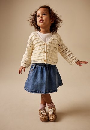 Next, REGULAR FIT - V-NECK  - Gilet - ecru