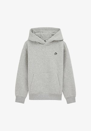Pulover s kapuco - blended light grey