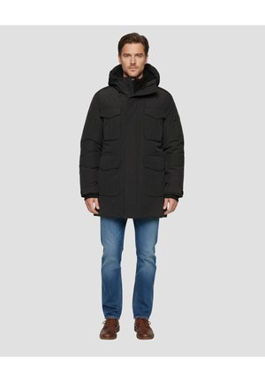 Schott HOODED - Jas - noir