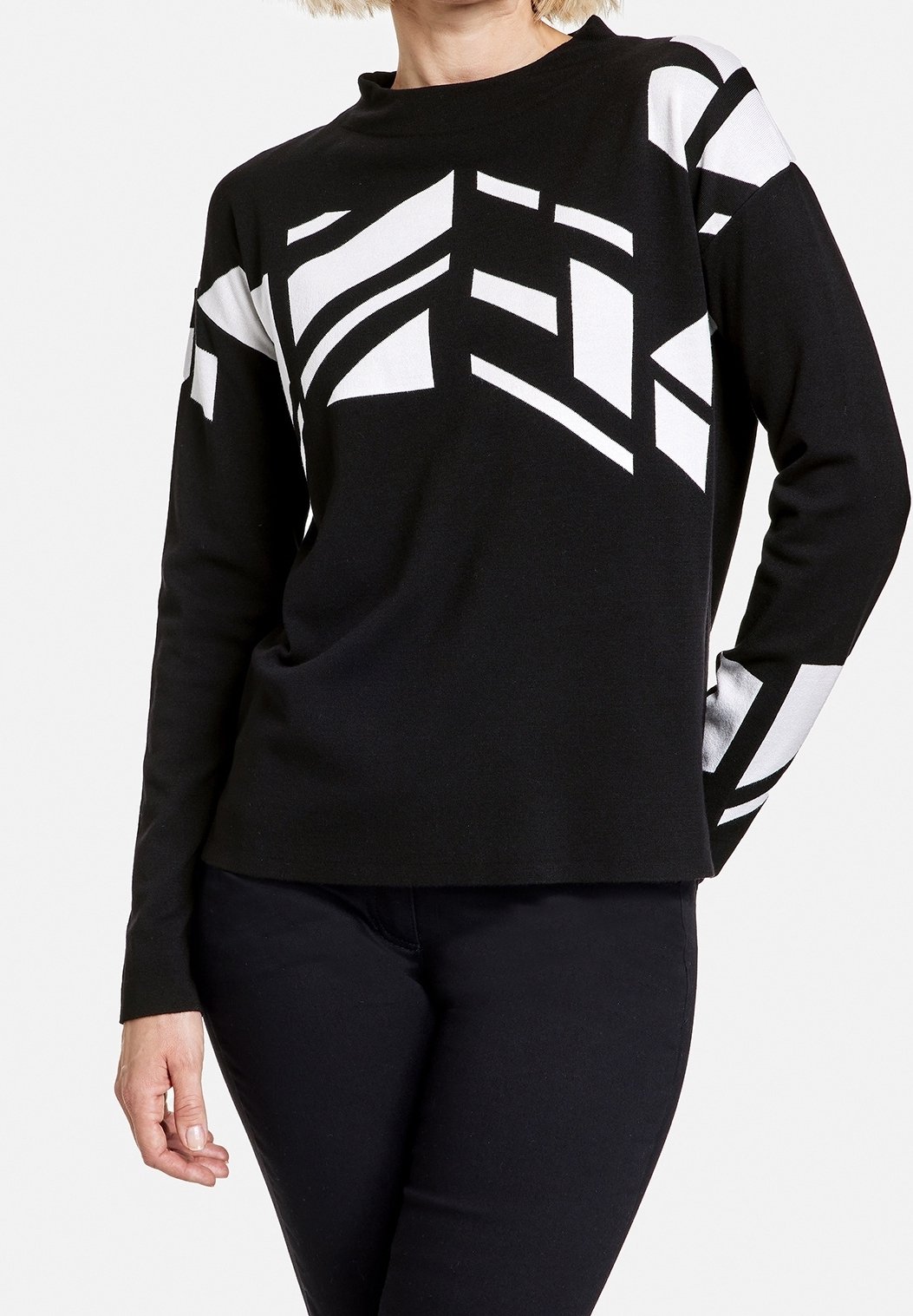 Gerry Weber Pullover in Dunkelblau günstig kaufen