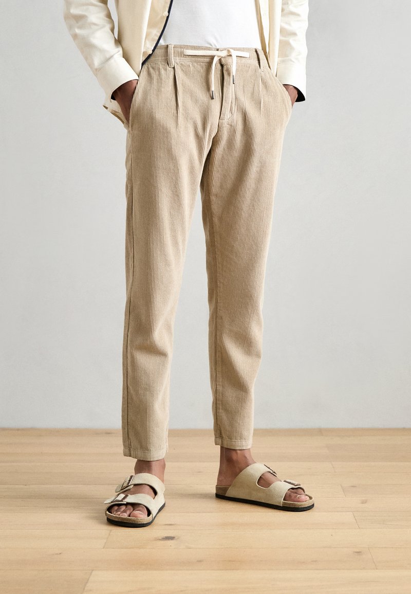 Lindbergh CROPPED PANTS - Kelnės - sand