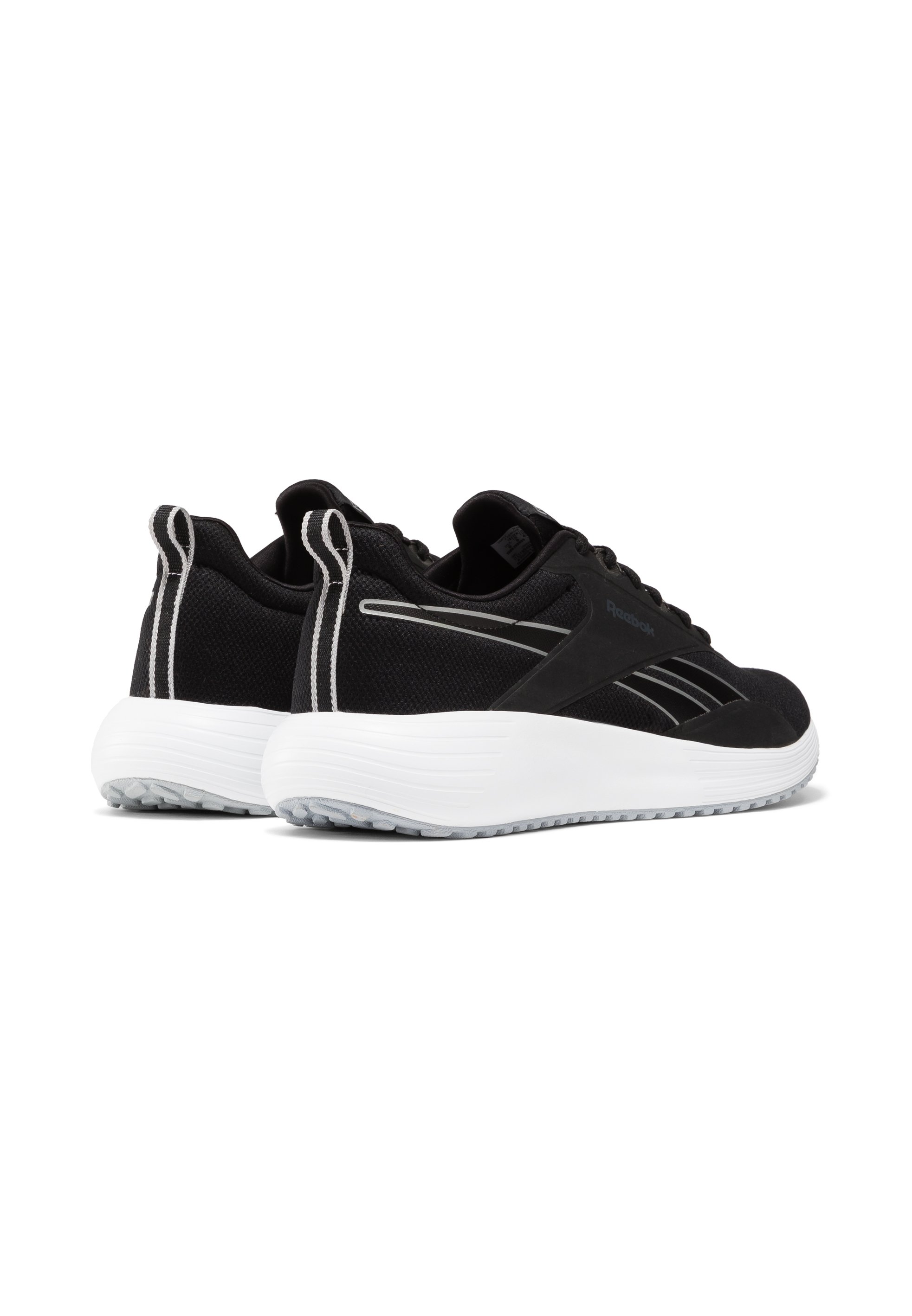 reebok racer black shoes