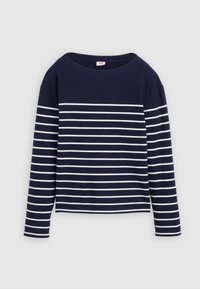 Levi's® MARIN TOP - Pitkähihainen paita - navy/egret