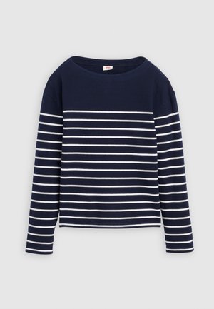 Levi's® MARIN TOP - Longsleeve - navy/egret