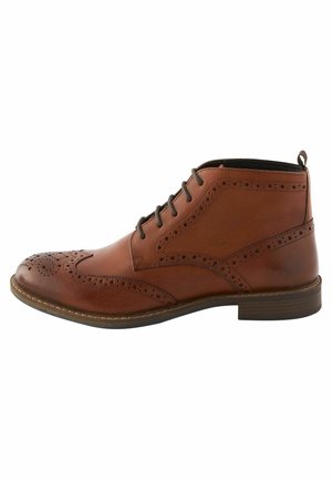 BROGUE STANDARD - Šněrovací kotníkové boty - tan brown