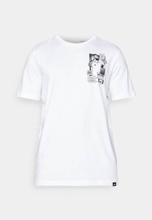 adidas Performance, MESSI ICON GRAPHIC - T-shirt con stampa - white
