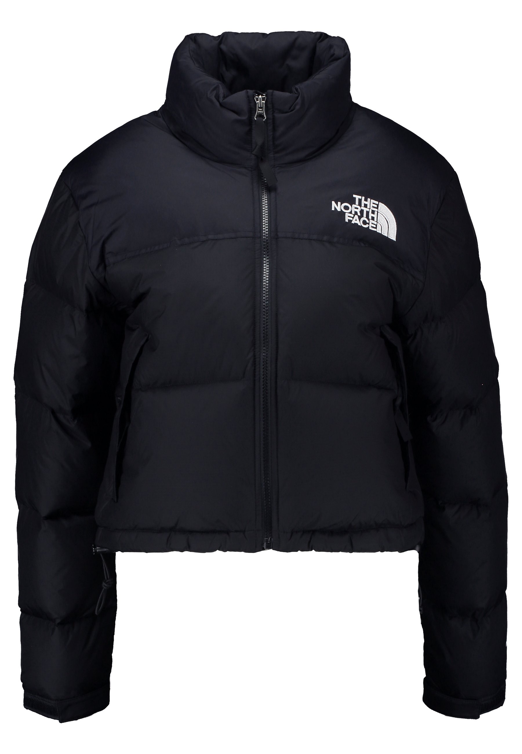The North Face Nuptse Crop Down Jacket Black Zalando Co Uk