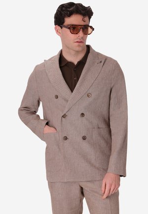 Distretto12, DISTRETTO12 JACKET D.B. JACKET CERTO - Giacca - mud