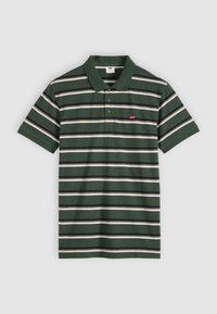Valimata, damian stripe duffel green heather pique
