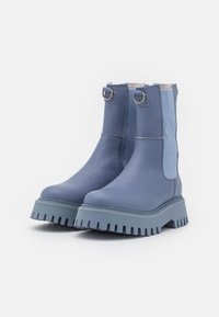 Bronx GROOV-Y - Botas de tornozelo com plataforma - retro blue