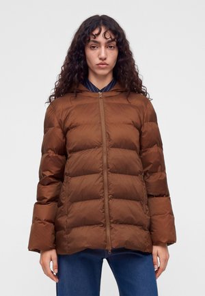 M—M, HOODED JACKET - Яке за открито - caramel