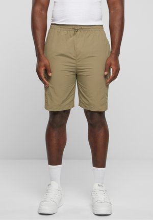 SMALL SIGNATURE ESSENTIAL - Shorts - olive