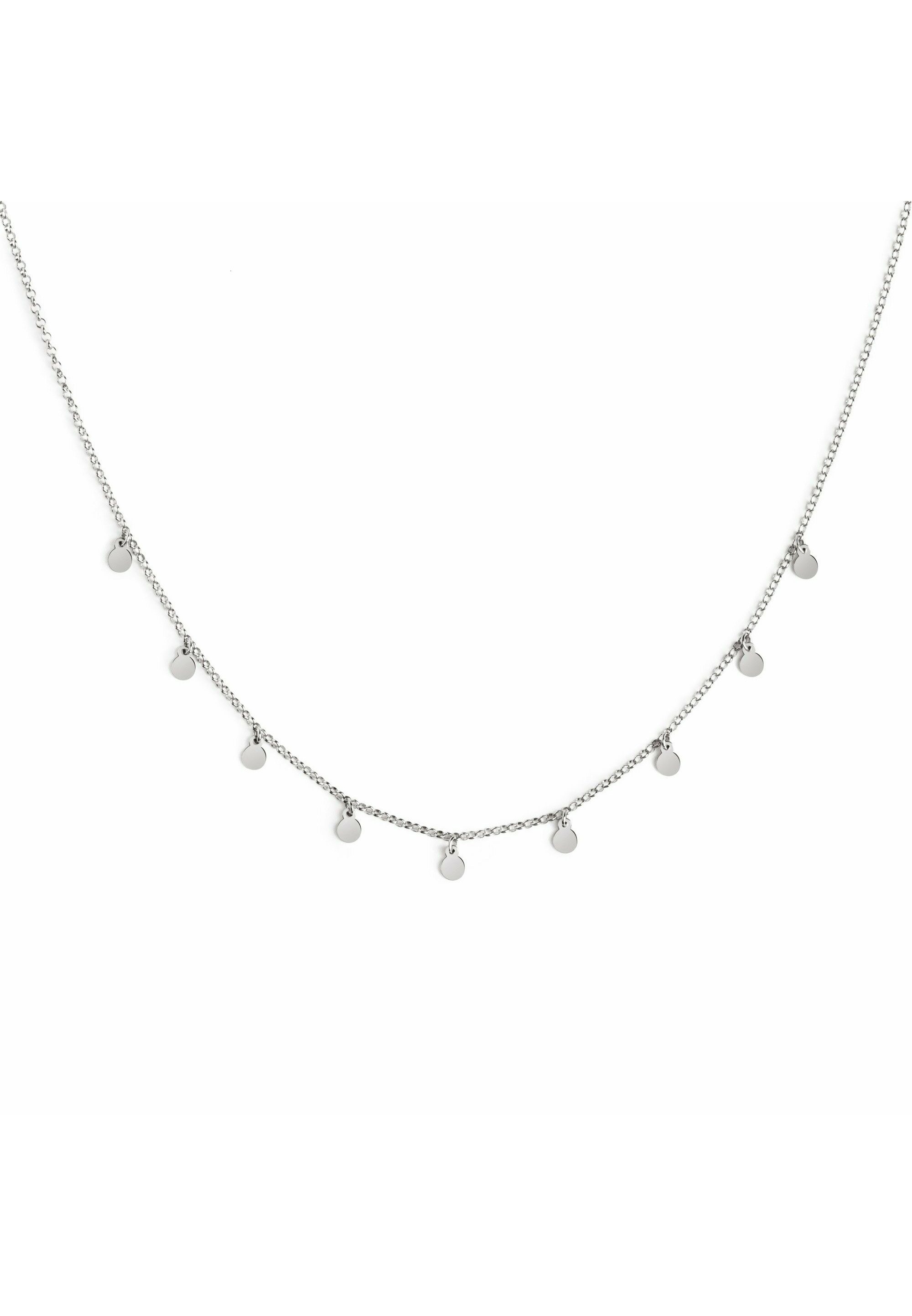 Singularu COLLAR MINI MOONS 3MM - Collar - plata/plateado - Zalando.es