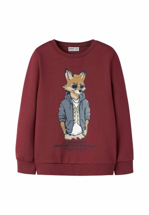 REGULAR FIT - Sportinis megztinis - burnt russet