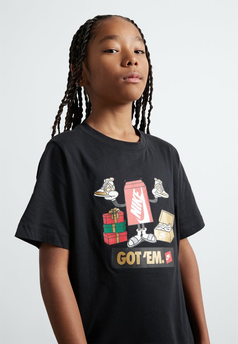 Nike Sportswear TEE BOXY GOT EM UNISEX - Tricou cu imprimeu - black