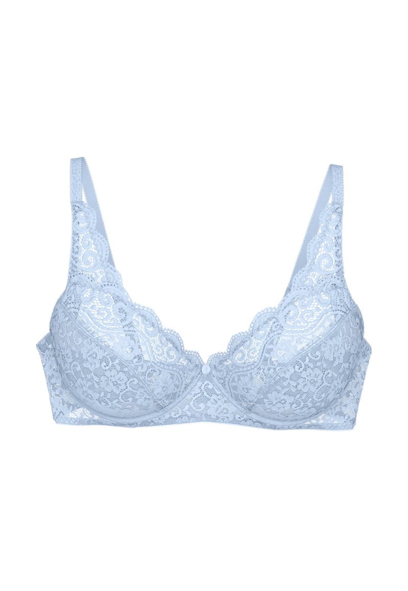 Triumph AMOURETTE - Triangle bra - ice/light blue - Zalando.co.uk