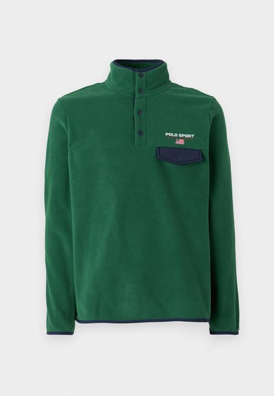 Polo Ralph Lauren LONG SLEEVE UNISEX - Φούτερ - new forest/white