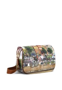 Y Not? Borsa a tracolla - flower river
