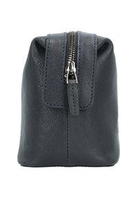 Piquadro BLACK SQUARE KULTURBEUTEL LEDER 23 CM - Toilettas - blue