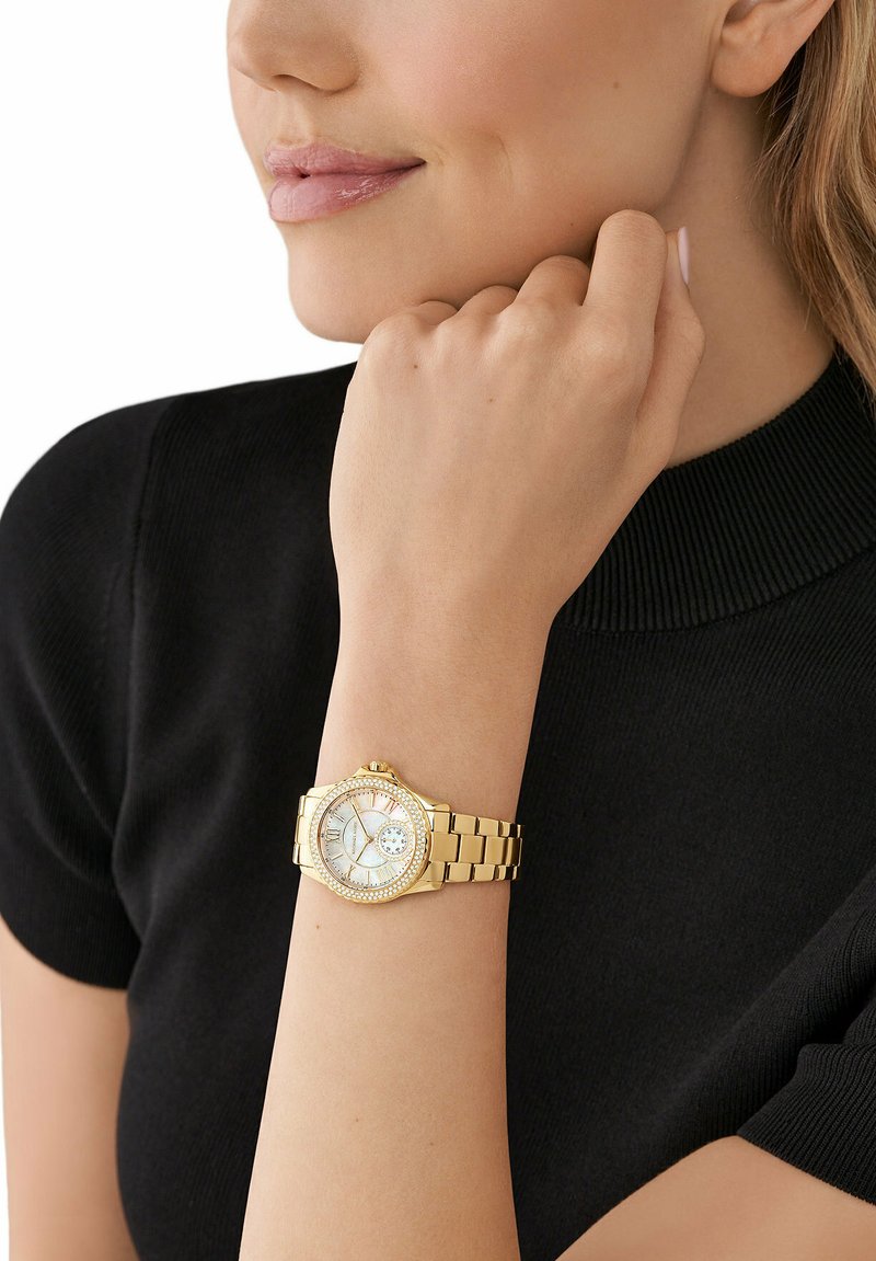 Michael Kors Chronograph Gold coloured goldfarben Zalando at michael-kors-chronograph-gold-coloured-goldfarben-zalando-at