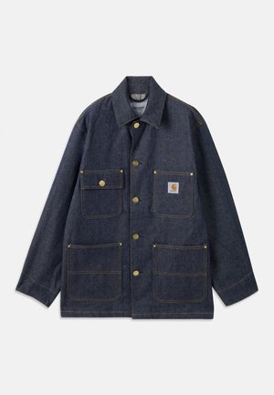 ADEN CHORE COAT - Džinsa auduma jaka - blue rigid