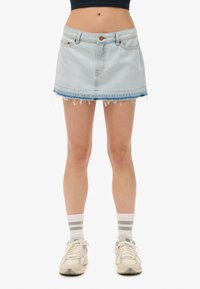 Superdry & Co Minifalda - phoenix pale blue