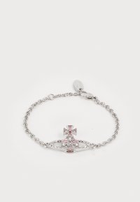 MAYFAIR BAS RELIEF BRACELET - Pulsera - light rose crystal/silver-coloured