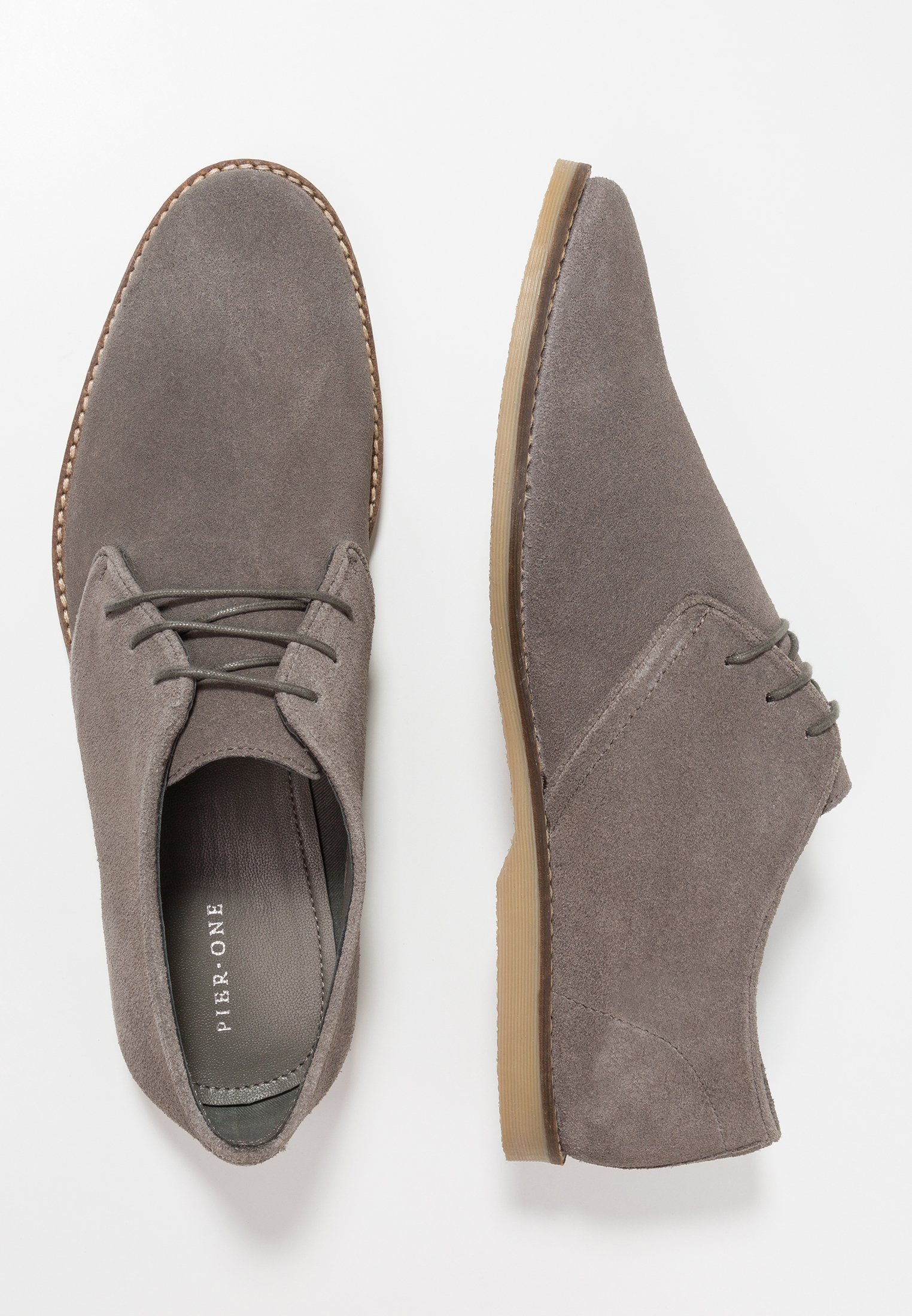 Pier One Casual snøresko grey Zalando.no Pier One Casual snøresko grey Zalando.no