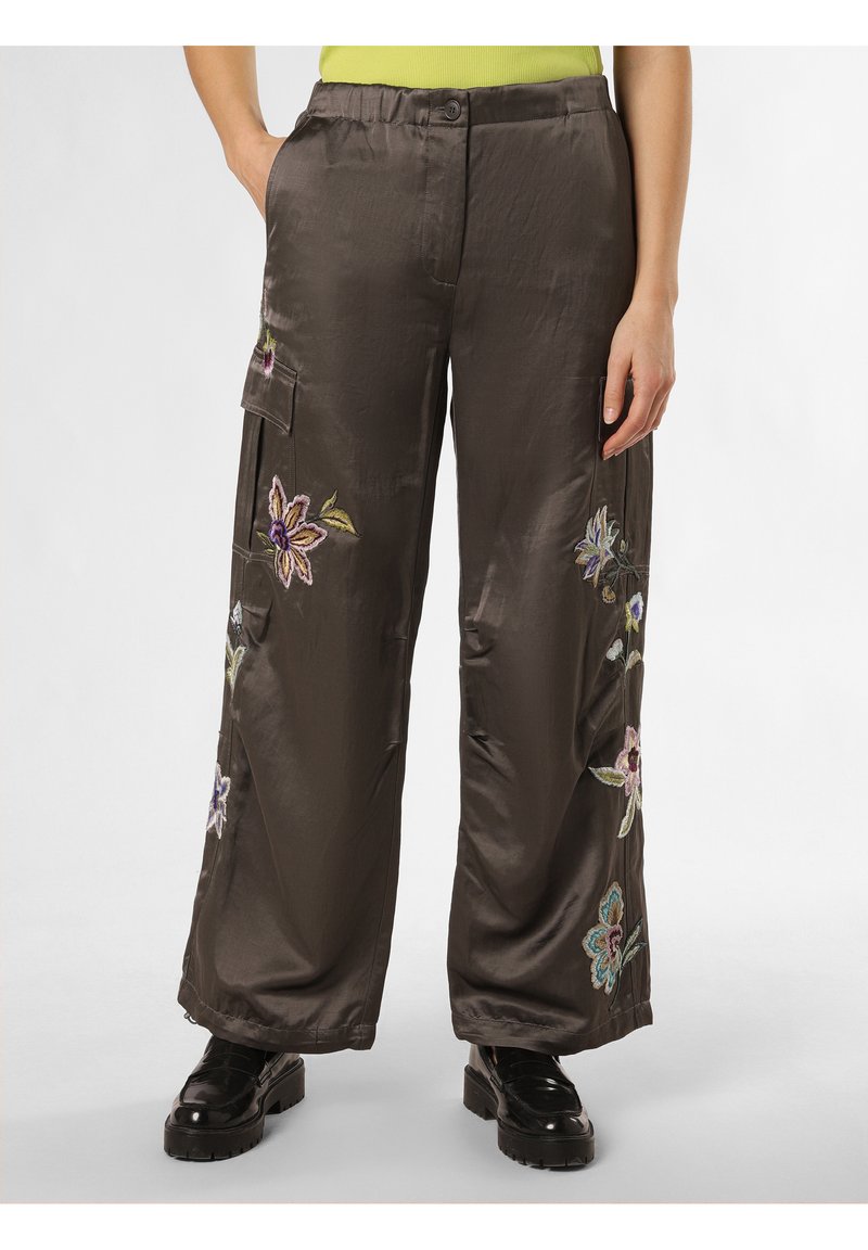 Cambio TROUSERS - Stoffhose - schlamm