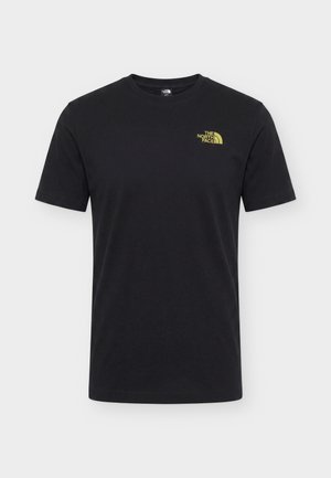 The North Face, PITCH A TENT RELAXED SHORT SLEEVE TEE GRAPHIC - Camiseta estampada - black