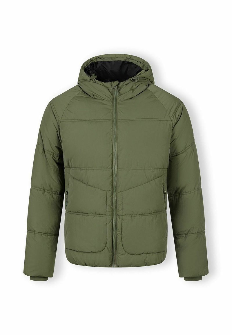 RESPECT QUILTED WITH ZIPPED POCKETS - Winterjacke - khaki - Zalando