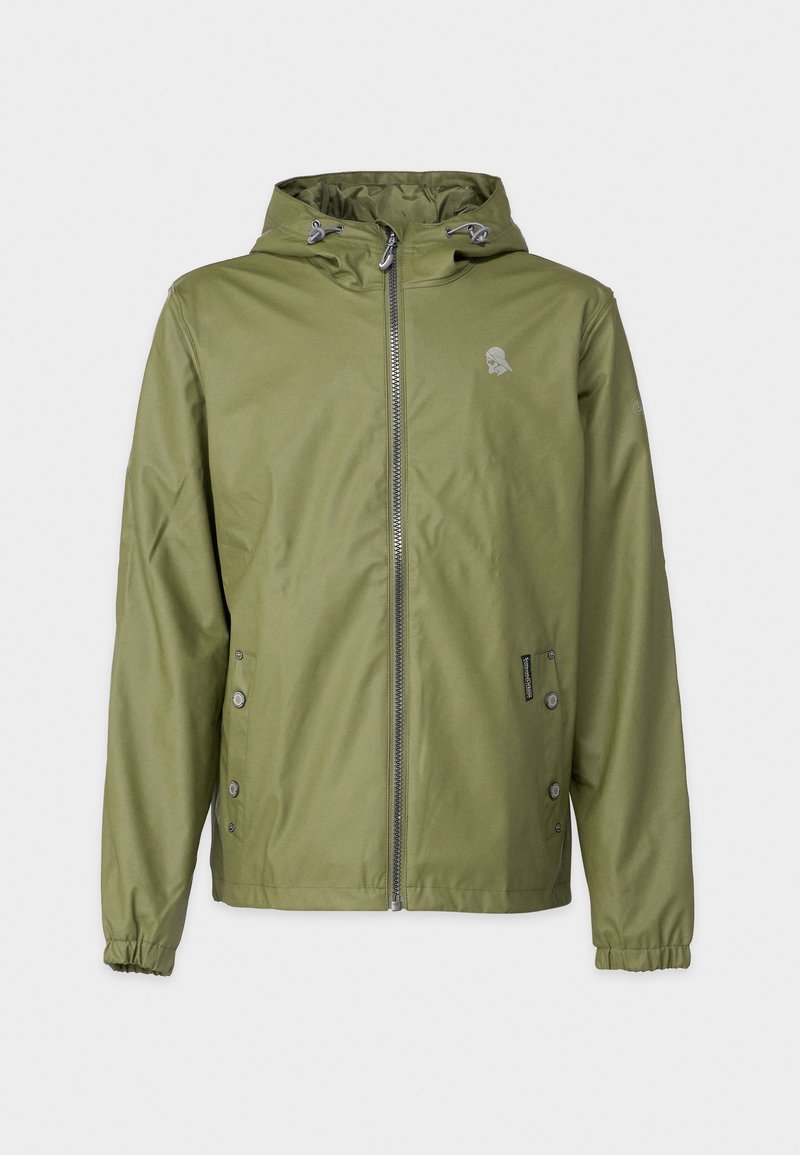 Schmuddelwedda Regenjas groen