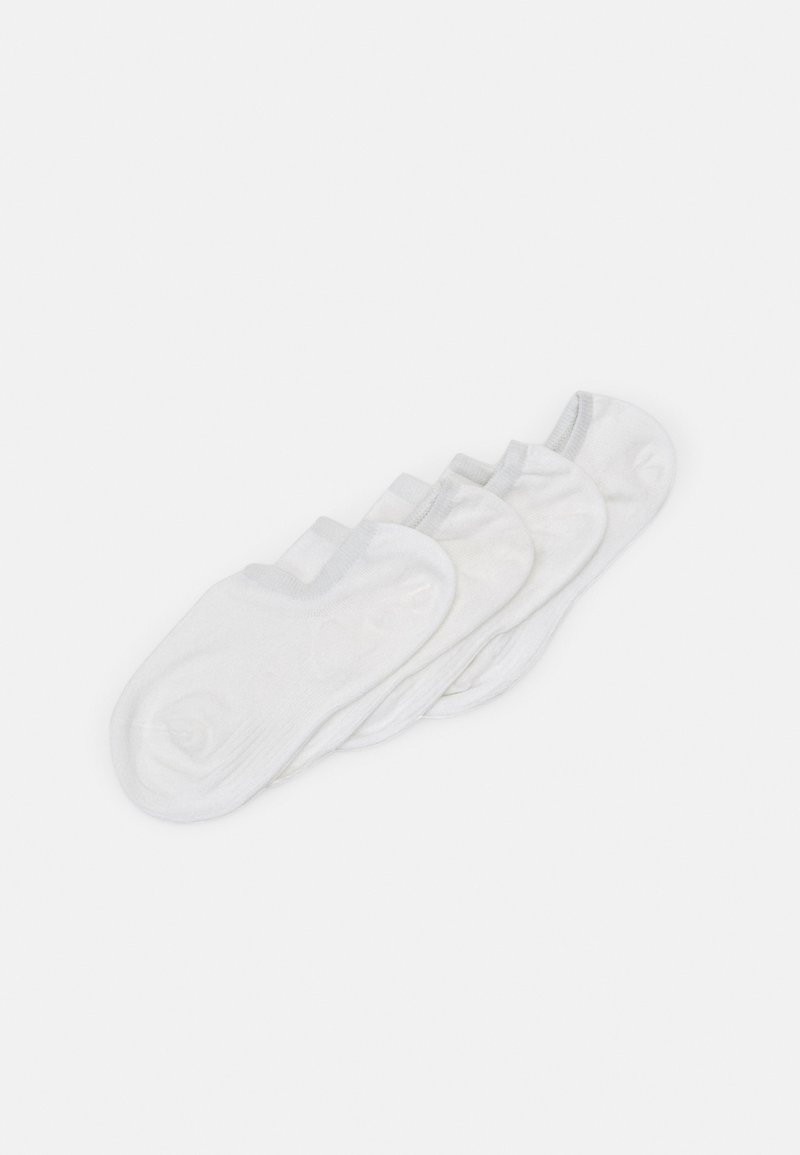 Lindex FOOTIES LOW CUT 4 PACK - Sokken - white