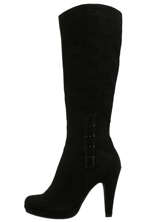 Bottes à talons hauts - black