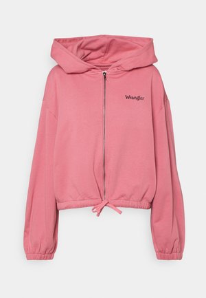 HOODY - Bluza rozpinana - dusty rose