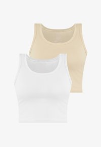 Unausgewählt, beige weiß