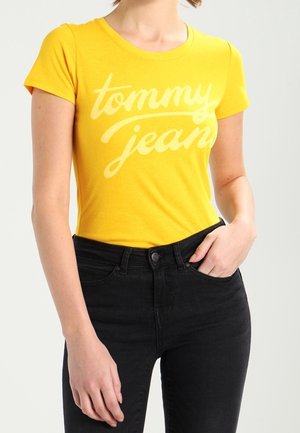 T-shirts print - yellow