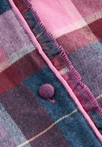 Laura Ashley BUTTON THROUGH - REGULAR FIT - Pyžamo - navy pink check