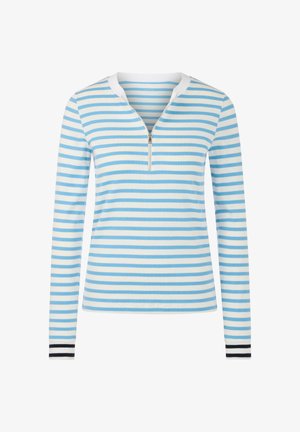 Marc Cain Sports, GESTREIFTES LANGARMSHIRT - Long sleeved top - little boy blue