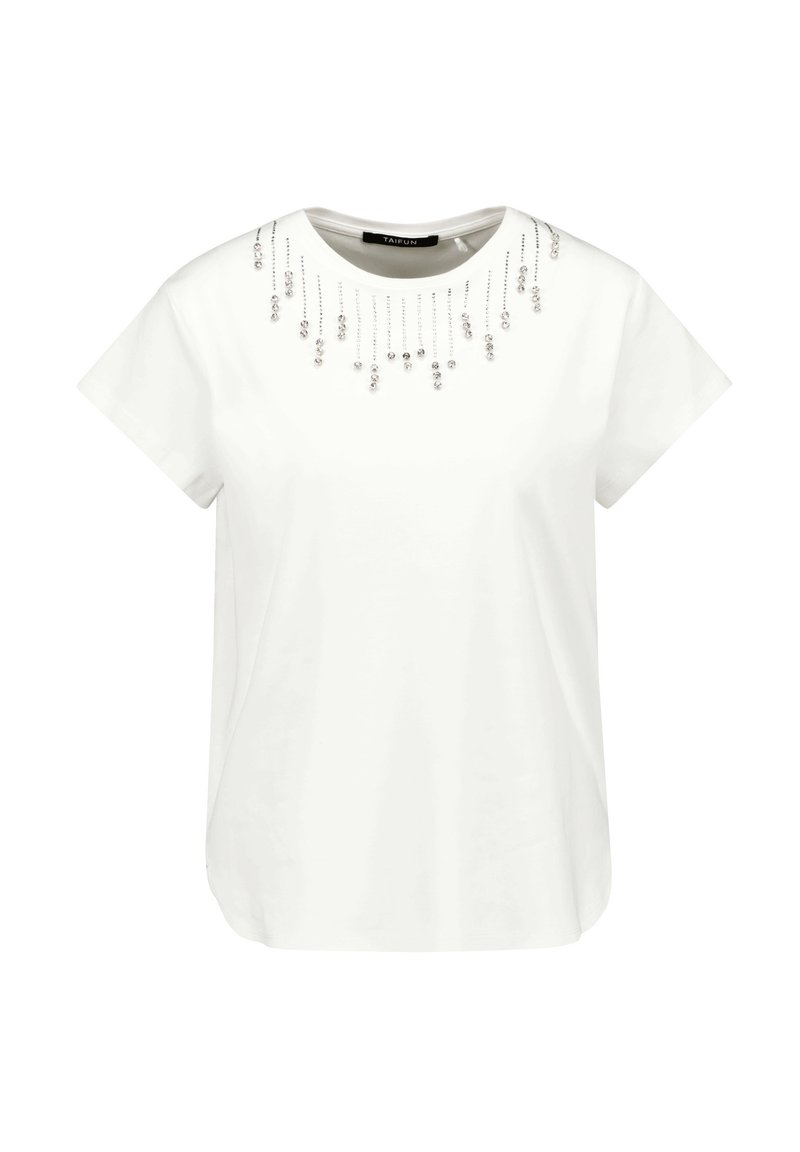 Taifun T-shirt print wit